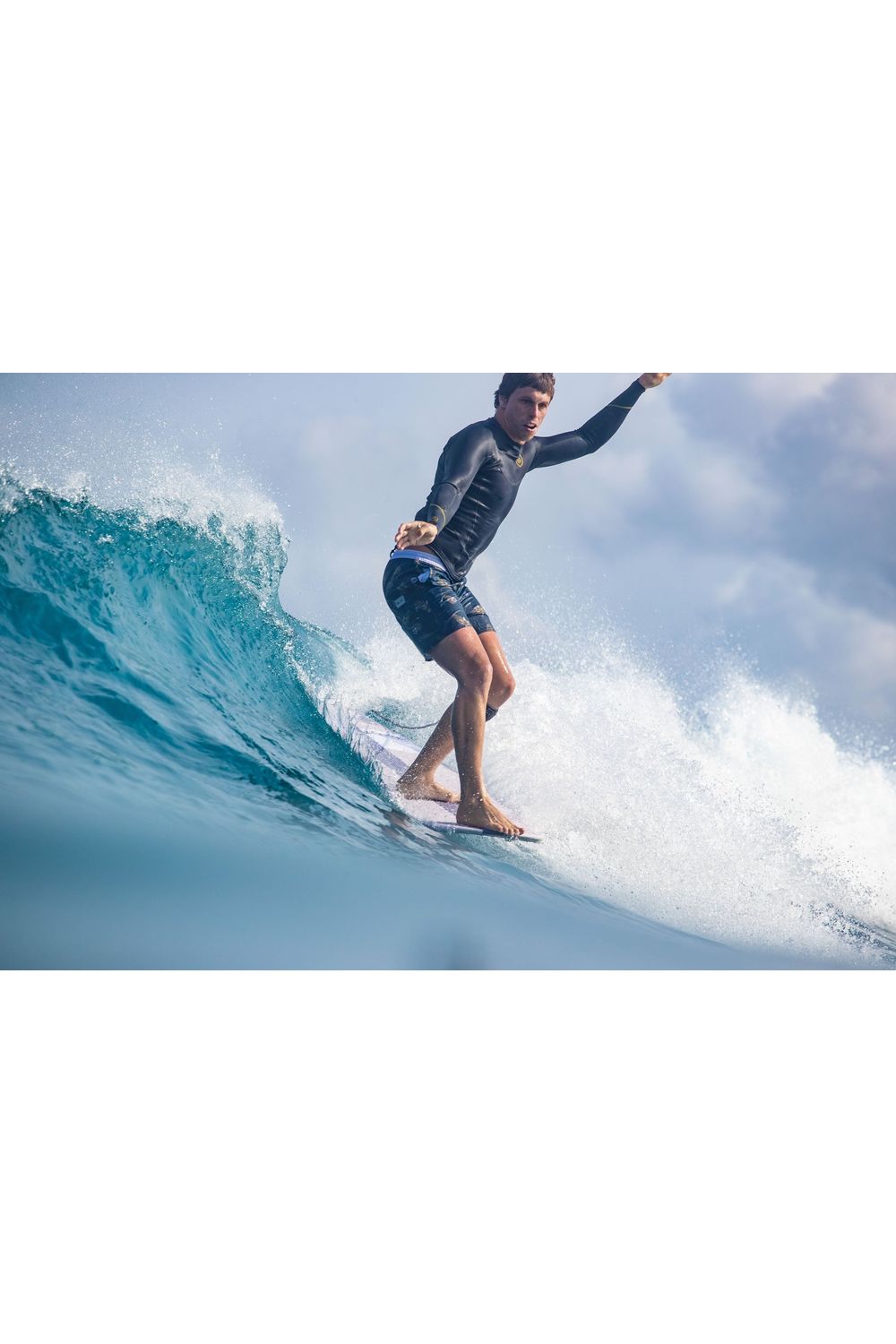 Torq TEC The Horseshoe (Gen 2) Surfboard Stone/White