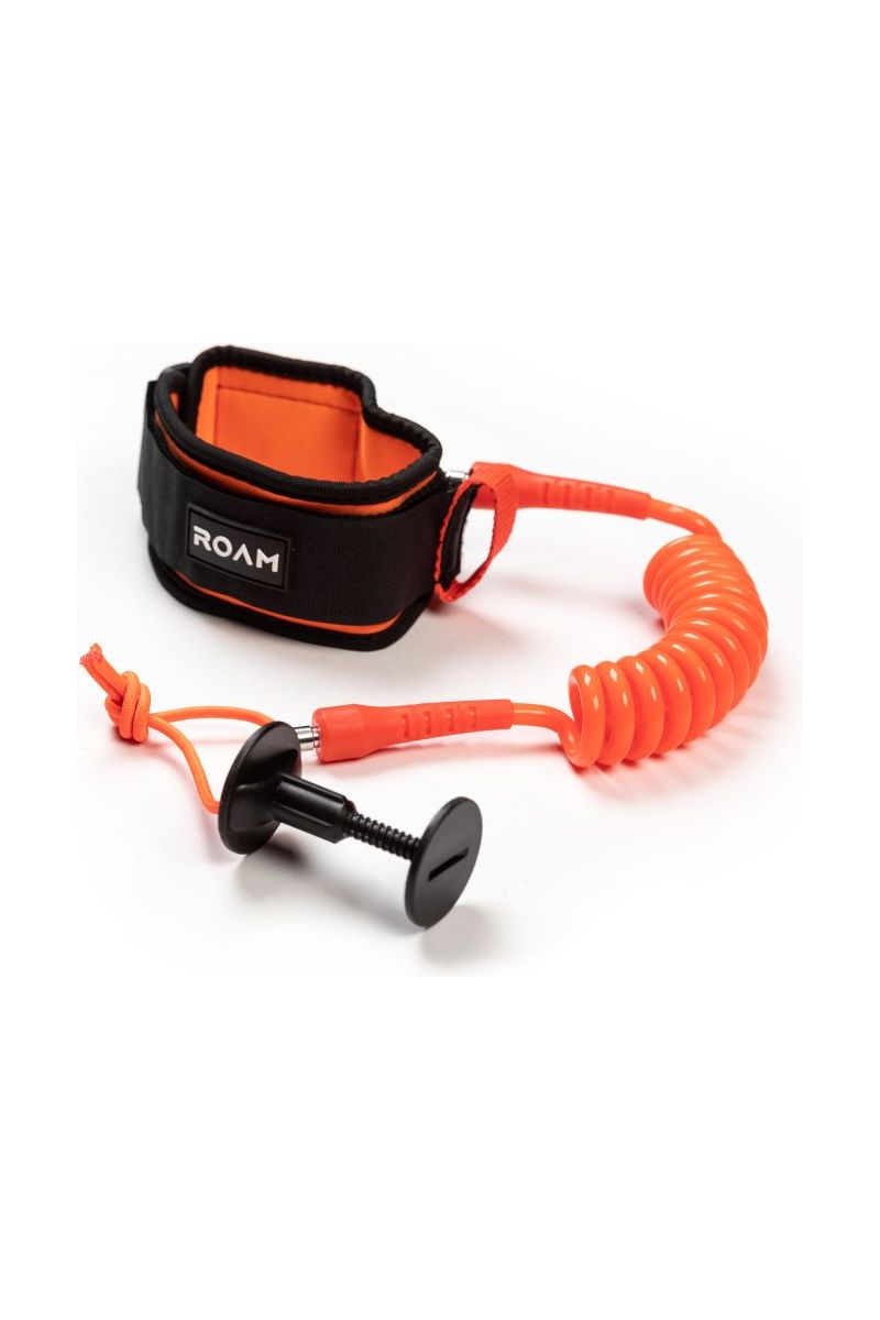 4' Roam Bodyboard Leash - 7MM - Orange - Large