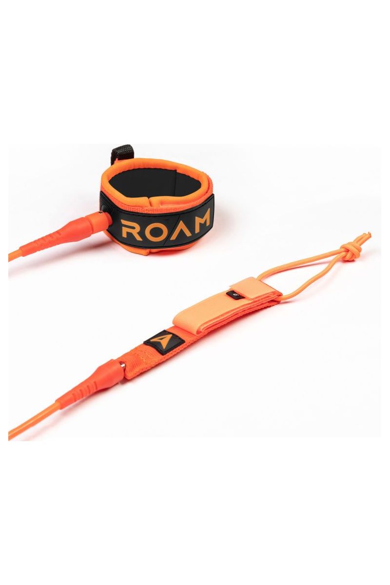 Orange surf leash top