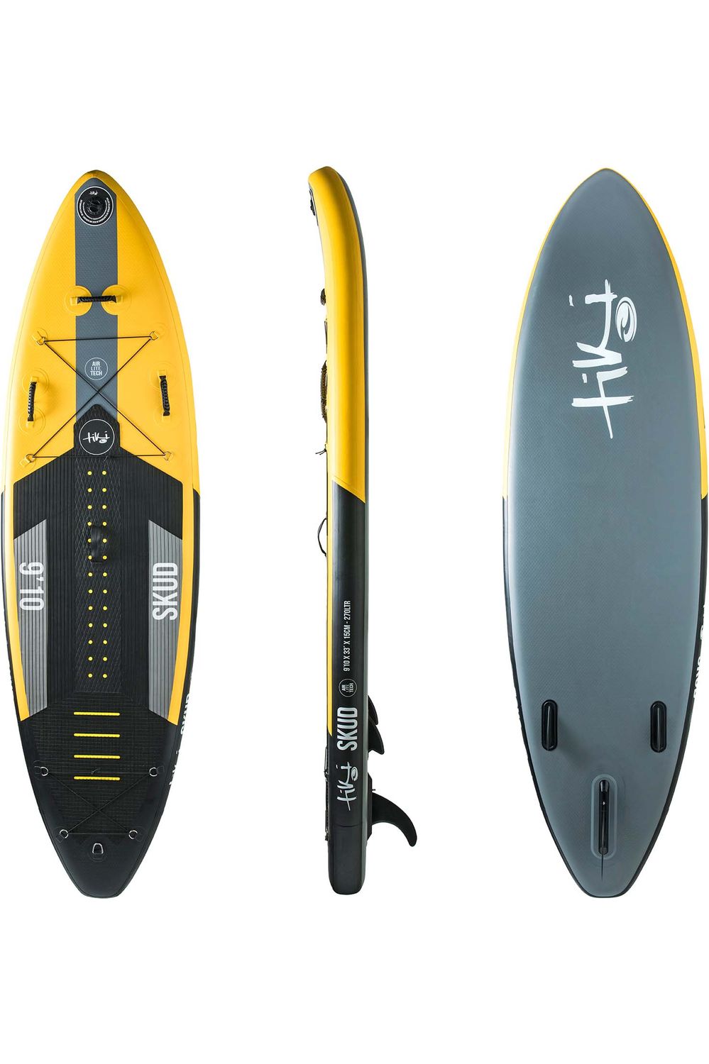 Tiki 9'10 Skud Inflatable SUP + Accessories Pack and Paddle