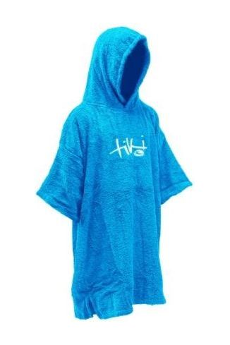 Tiki Junior Hooded Change Robe Blue