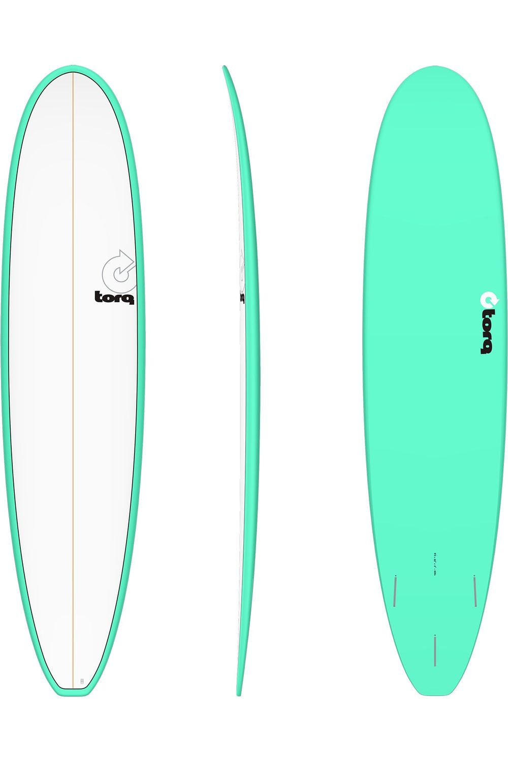 Torq TET Long Surfboard in Pinline Seagreen