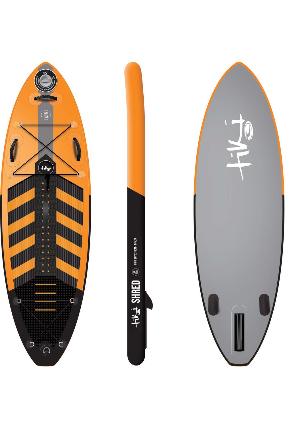 Tiki 8'0 Shred Inflatable SUP + Accessories Pack with Paddle