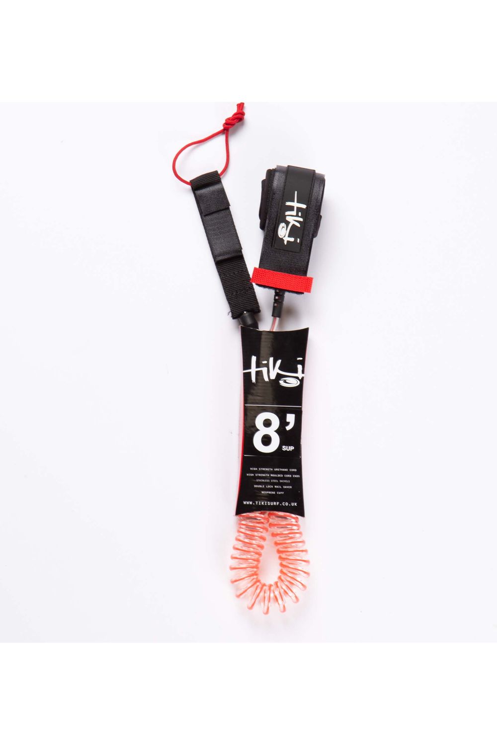 Tiki 8`0 SUP Leash Red