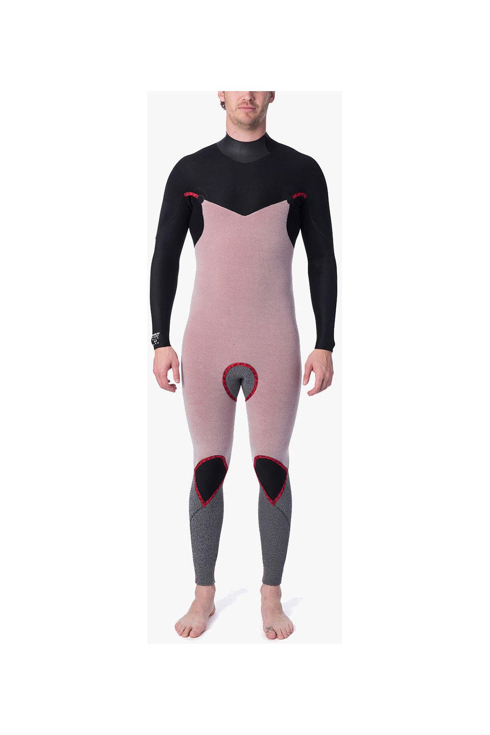 Dawn Patrol 5/3 GB Back Zip Streamer Wetsuit Black