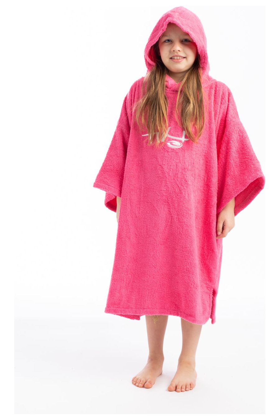 Tiki Junior Hooded Change Robe Pink