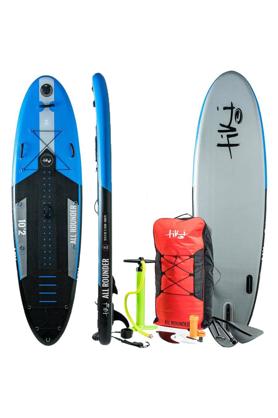 Tiki 10'2 All Rounder SUP Inflatable + Accessories Pack Deal with Paddle