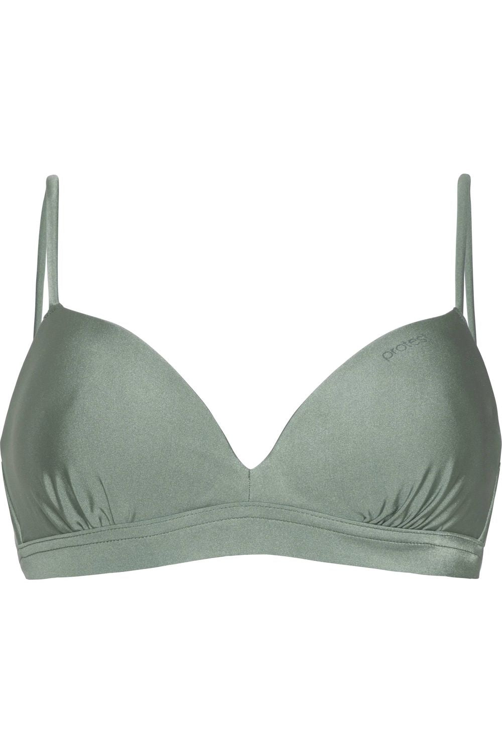 Protest Mixadairs Triangle Bikini Top Green Baygreen