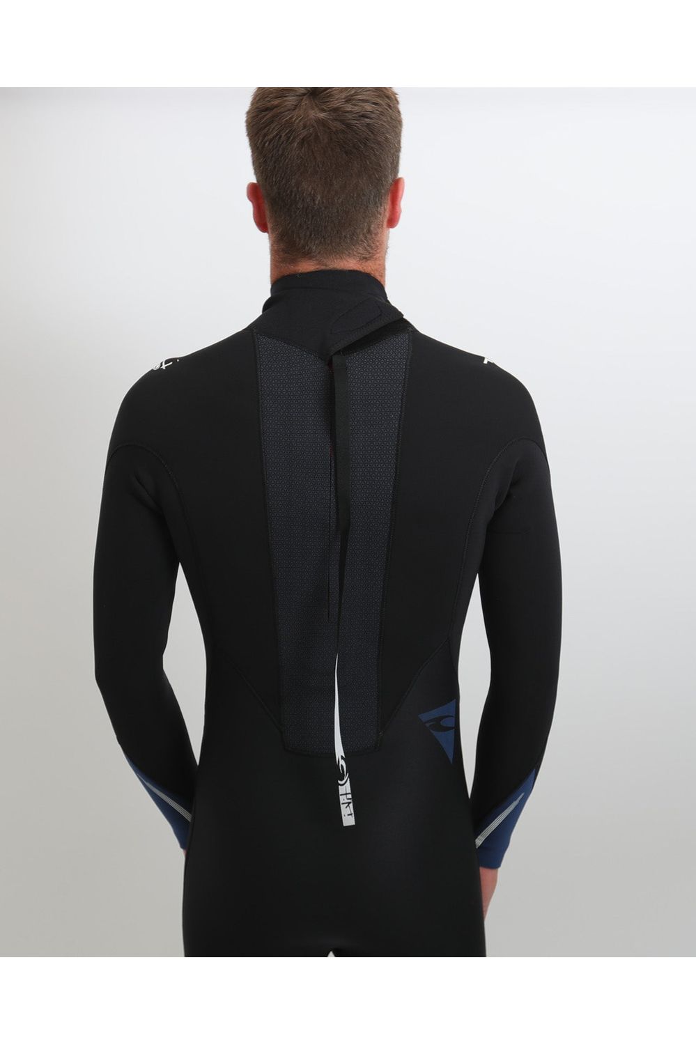 Tiki Mens Tech 5/4/3 GBS Wetsuit - Back Zip - Black/Blue