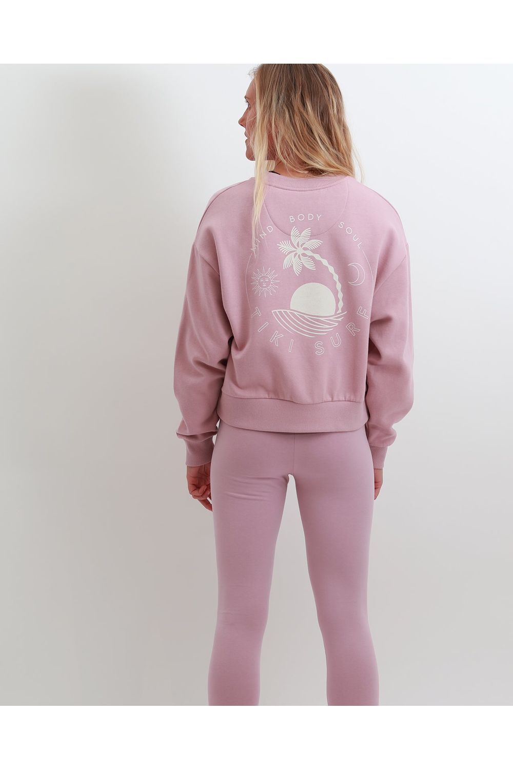 Tiki Soul 3 Yoga Leggings Pink