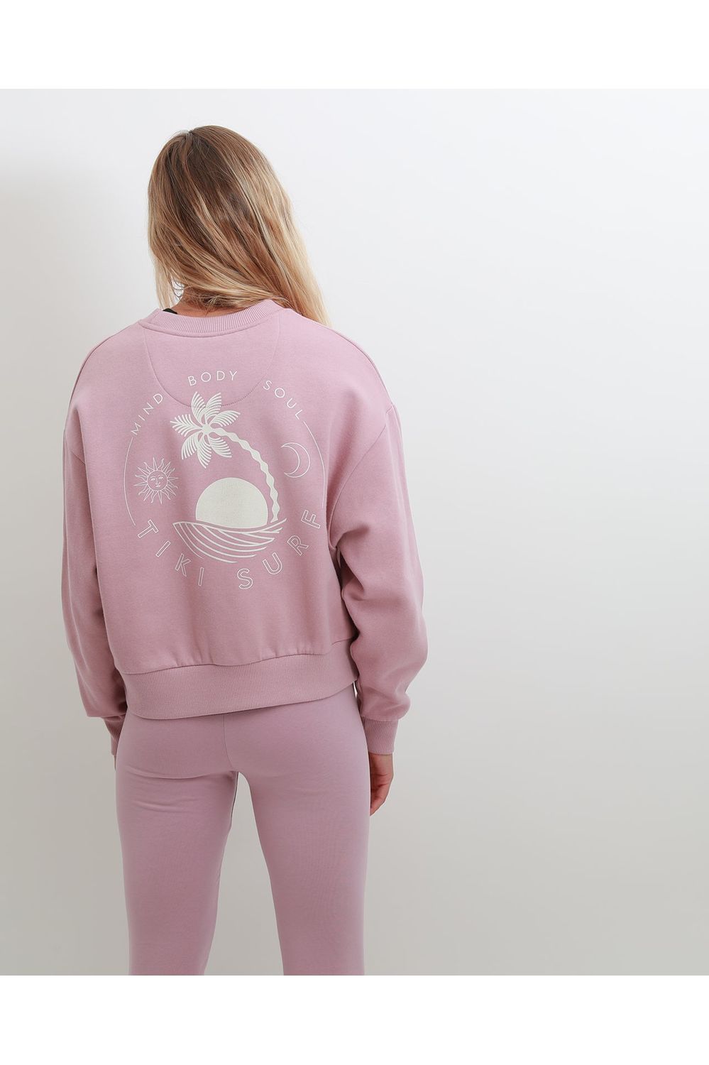 Tiki Soul 3 Yoga Leggings Pink