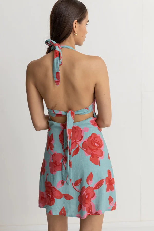 Rhythm Inferna Floral Halter Dress Spring