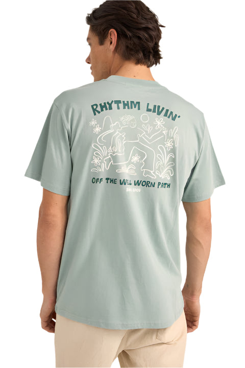 Rhythm Freedom T-Shirt Seafoam