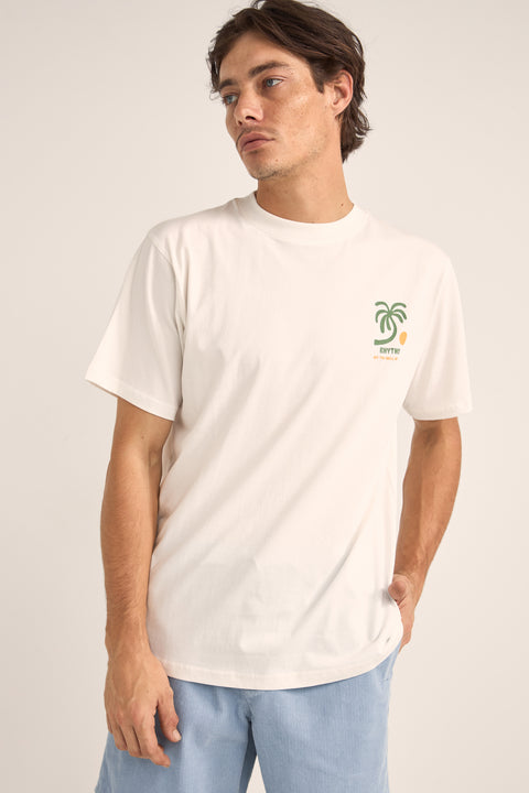Rhythm Trees T-Shirt Off White