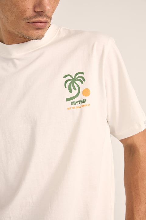 Rhythm Trees T-Shirt Off White