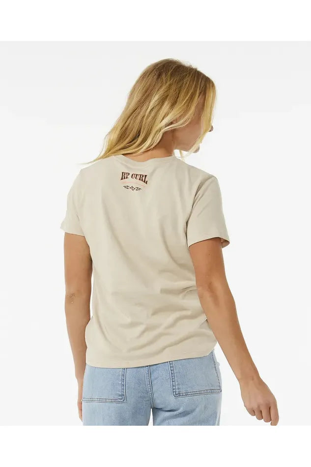 Rip Curl Ultimate Surf Relaxed Tee Natural