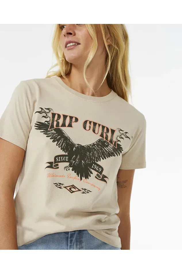 Rip Curl Ultimate Surf Relaxed Tee Natural