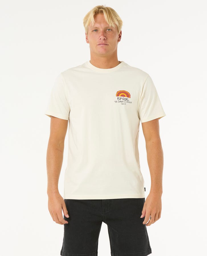 Rip Curl Keep On Trucking T-Shirt Bone
