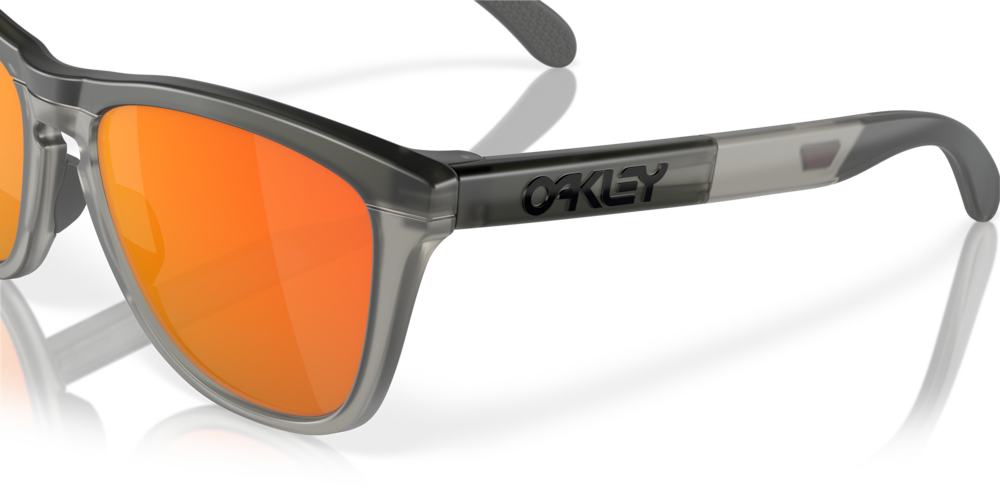 Oakley Frogskins Range Matte Grey Smoke With Prizm Ruby