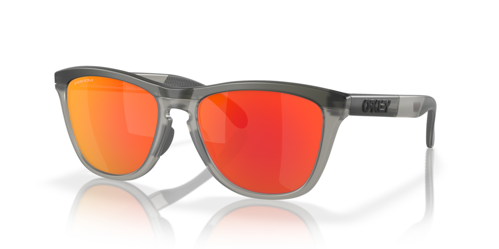 Oakley Frogskins Range Matte Grey Smoke With Prizm Ruby