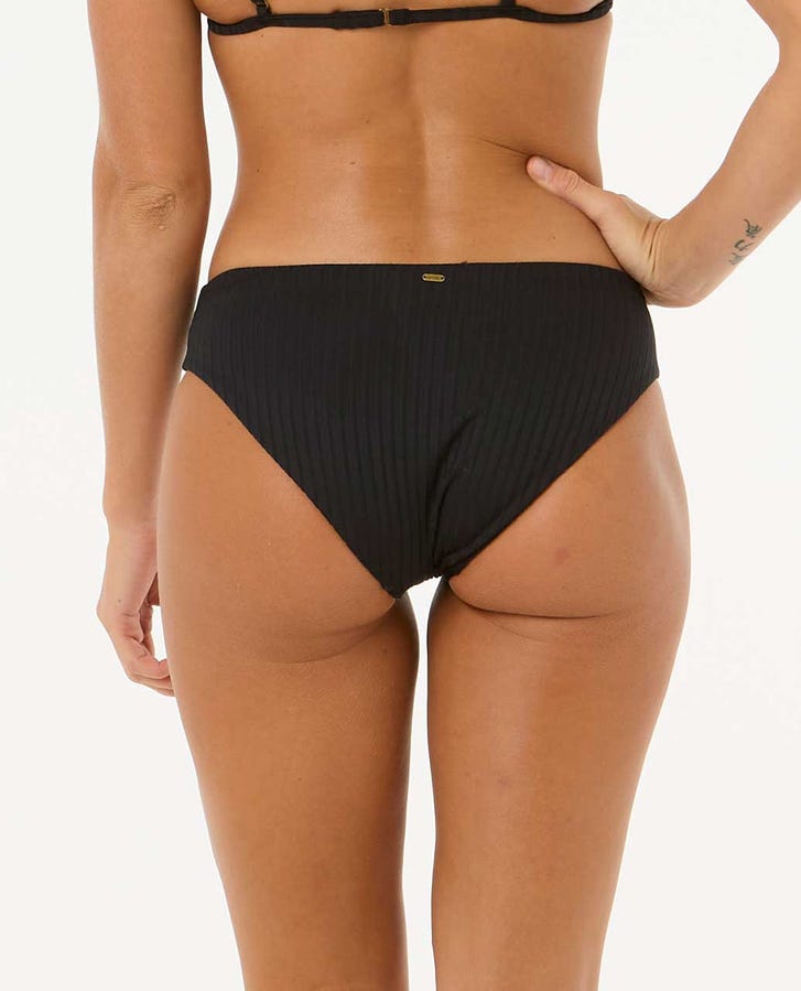 Rip Curl Premium Surf Full Bikini Bottom Black