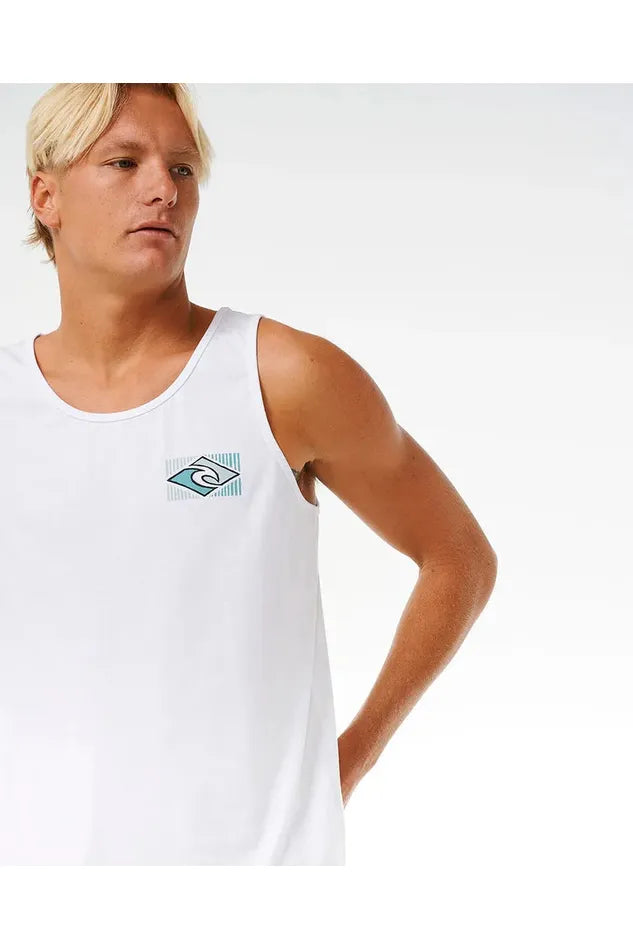 Rip Curl Traditions Tank Optical White