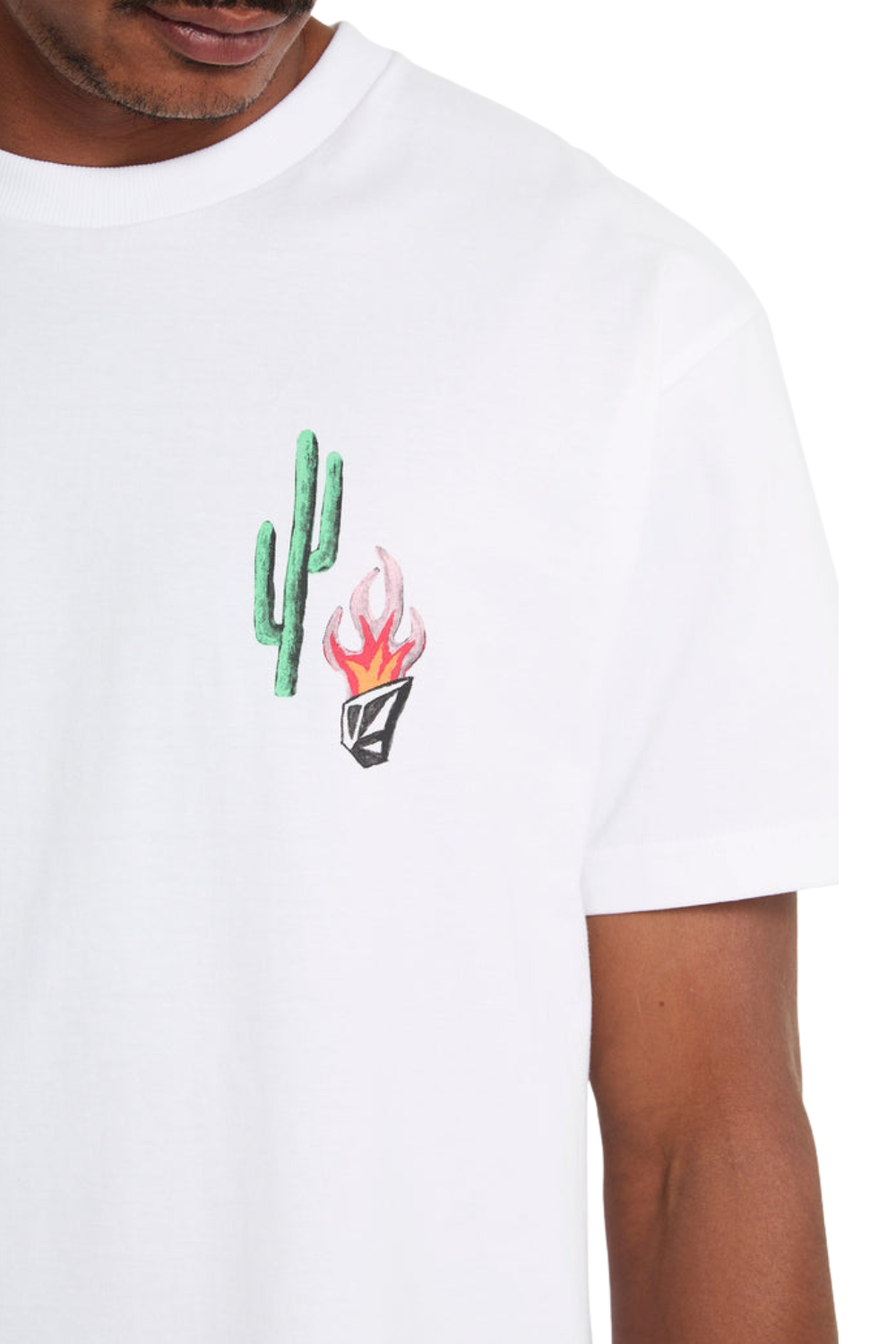 Volcom Mickey Mason 2 Mens T-Shirt White