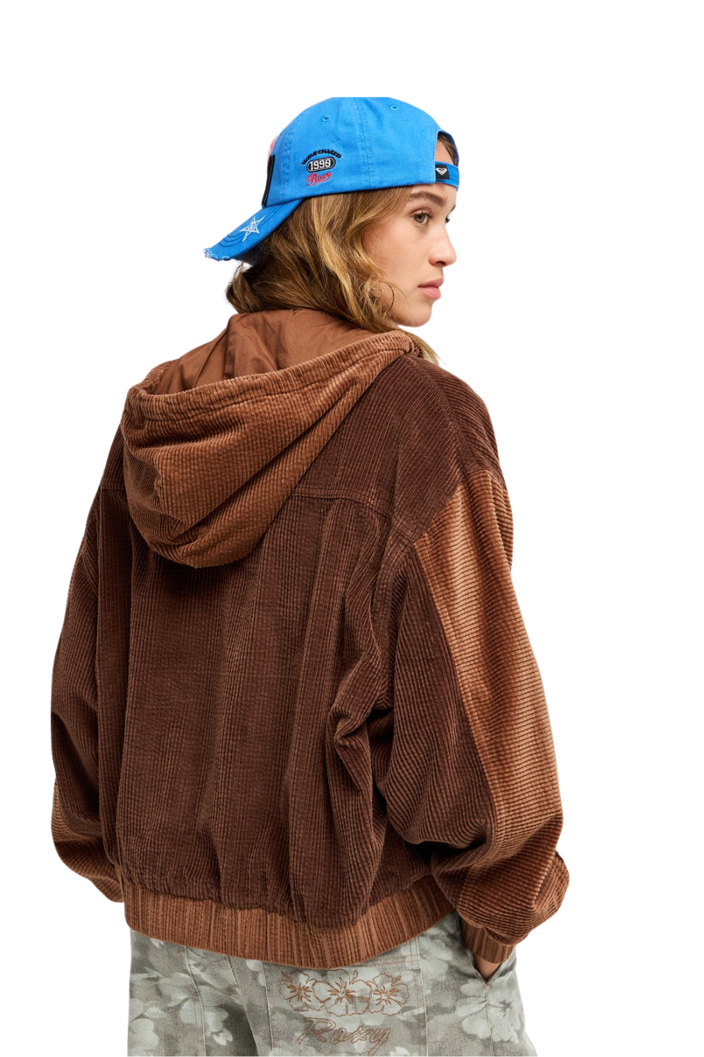 Roxy Have A Blast Womens Corduory Jacket Chestnut