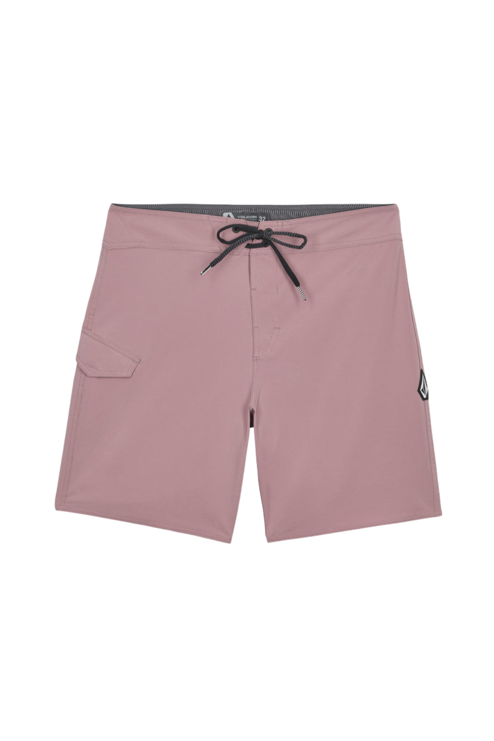 Volcom Lido Solid Mod Mens 18" Boardshorts Stone Rose