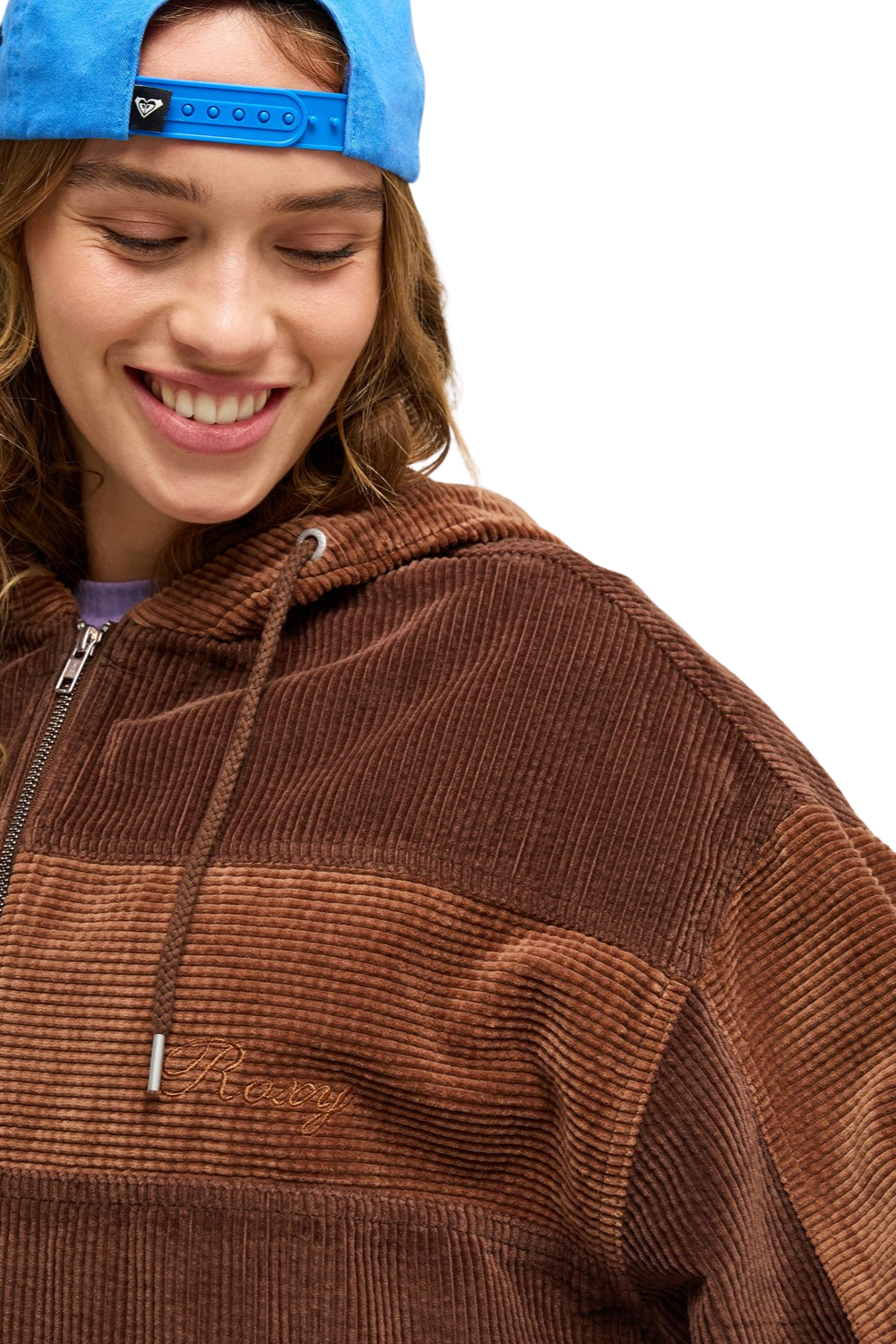 Roxy Have A Blast Womens Corduory Jacket Chestnut