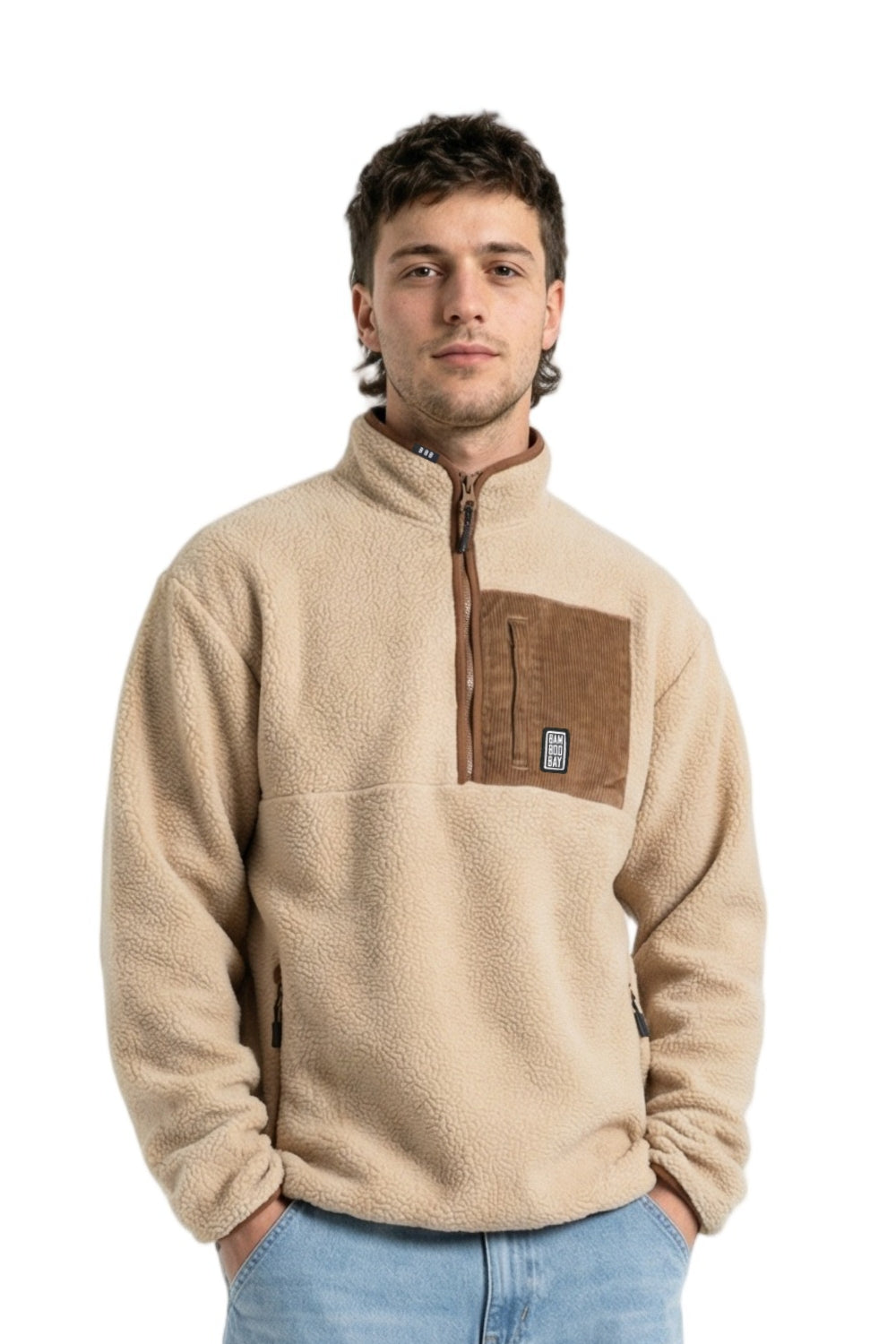 BamBooBay Boulder Fleece Natural