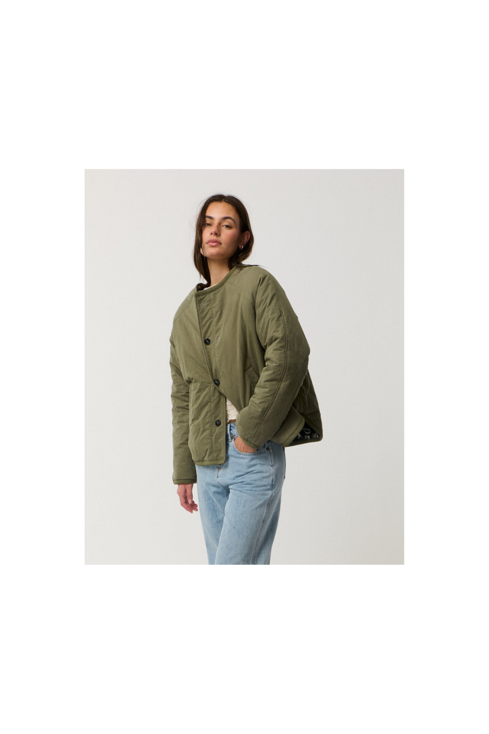 Rip Curl Bossa Nova Revo Womens Jacket Military Green