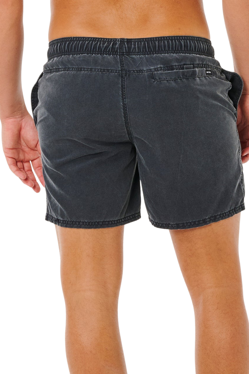 Rip Curl Offset Mens Washed Volley Shorts Black