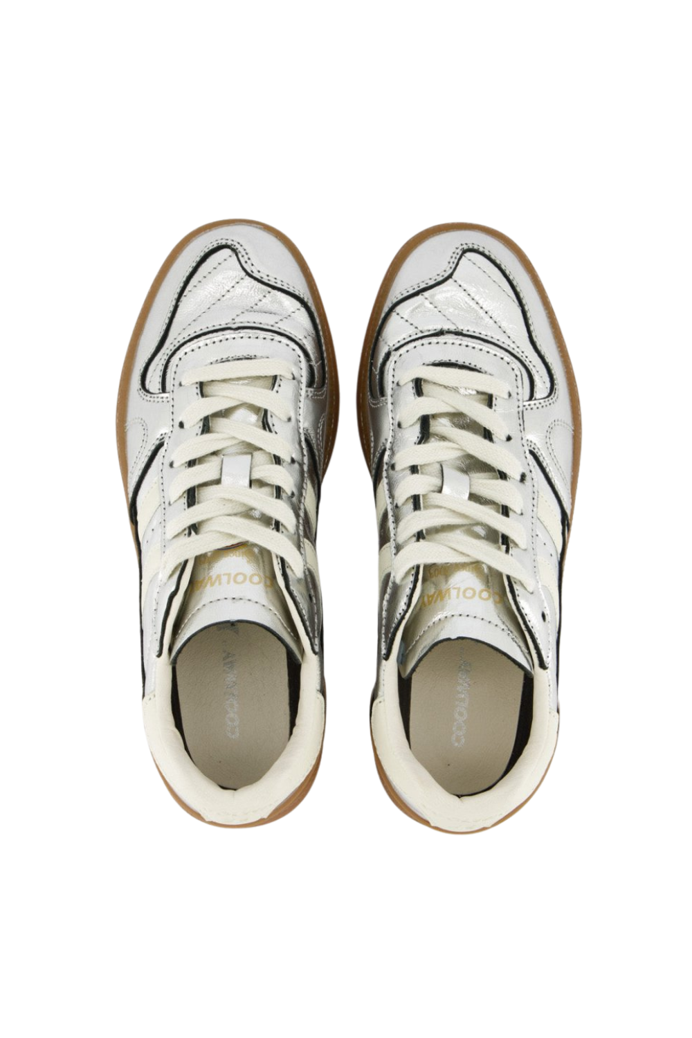 Coolway Goal Womens Shoes Silver Mirror