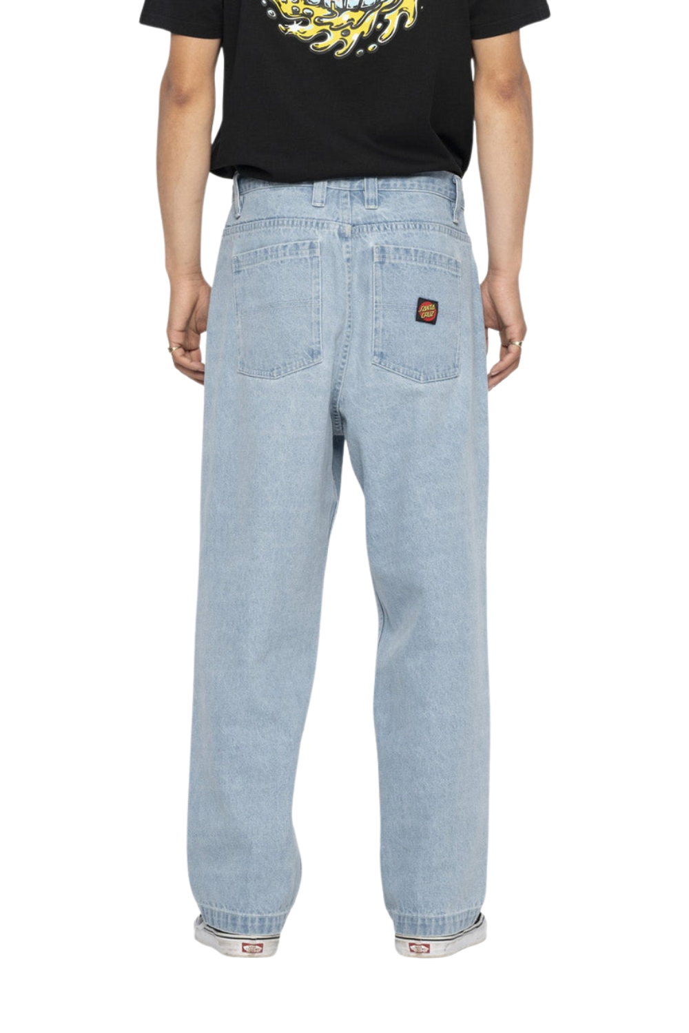 Santa Cruz Mens Big Pants Stone Wash