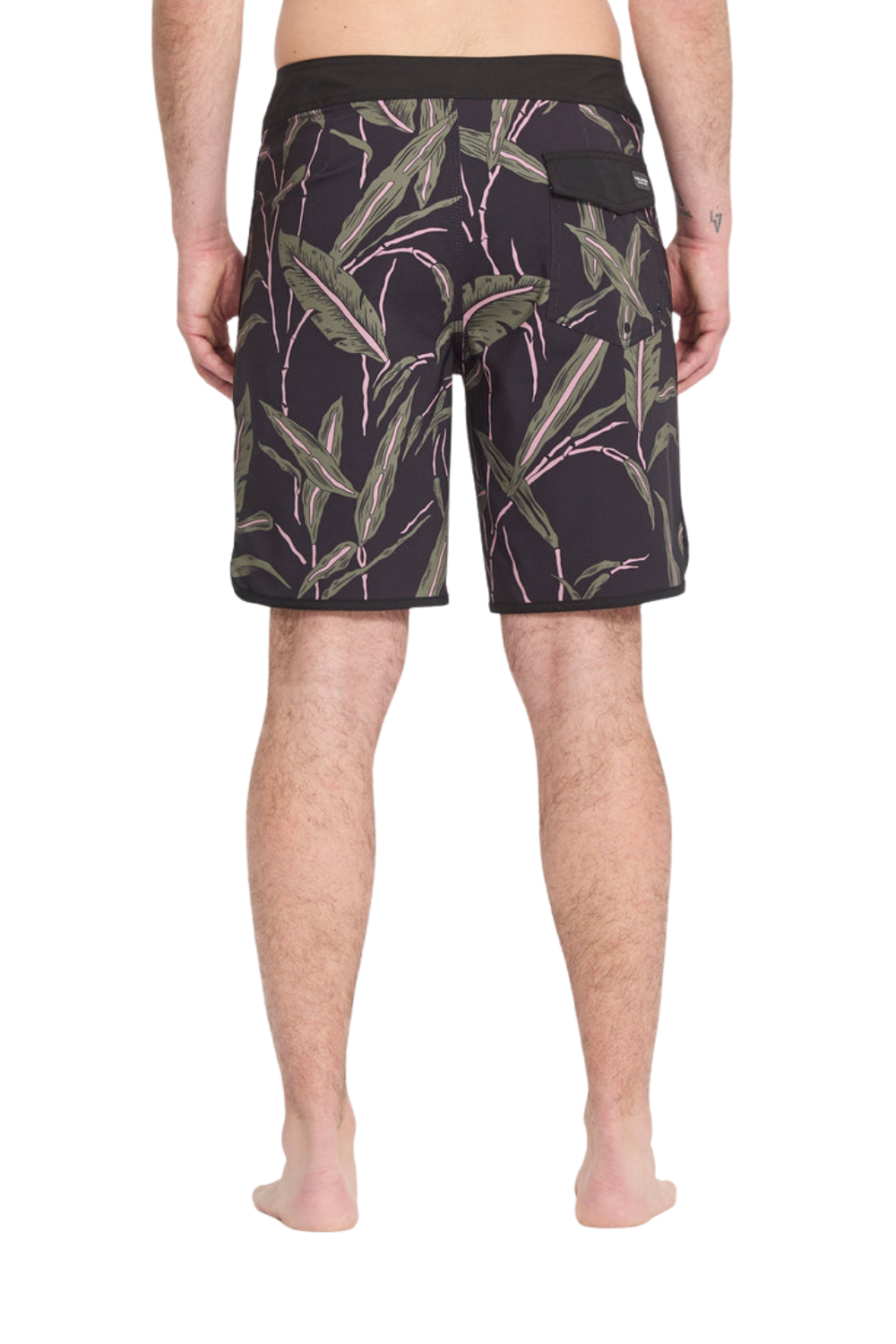 Volcom Encounter Scallop Mod Mens 19" Boardshorts Black