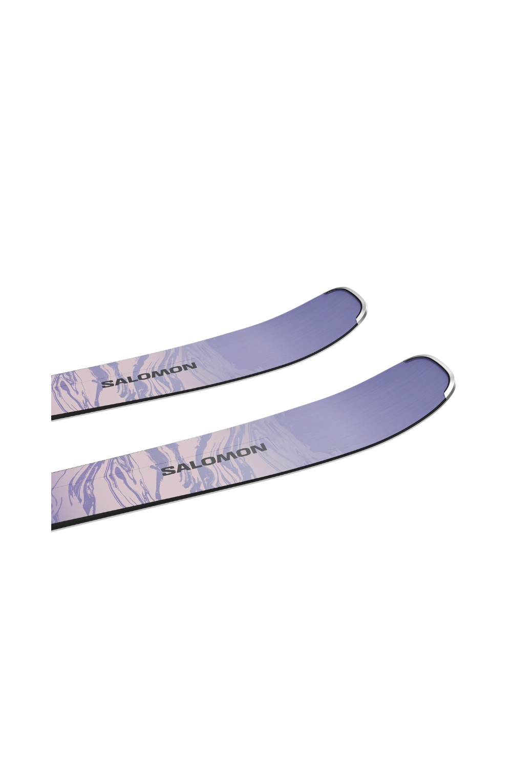 Salomon E Stance W 84 Skis + M10 Gw L90 Bindings Sweet Lavender/Bleached Denim