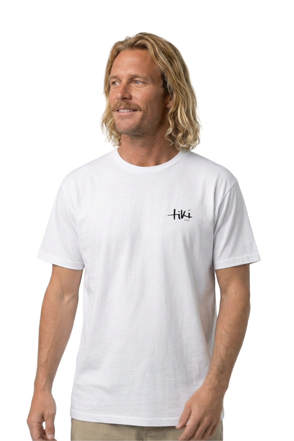 Tiki Corp Mens T-Shirt White