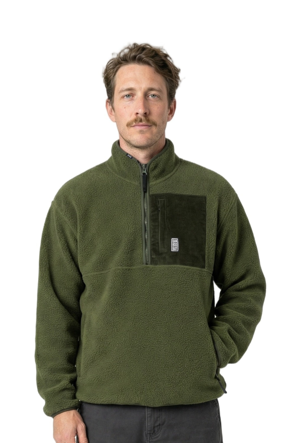 BamBooBay Boulder Fleece Olive