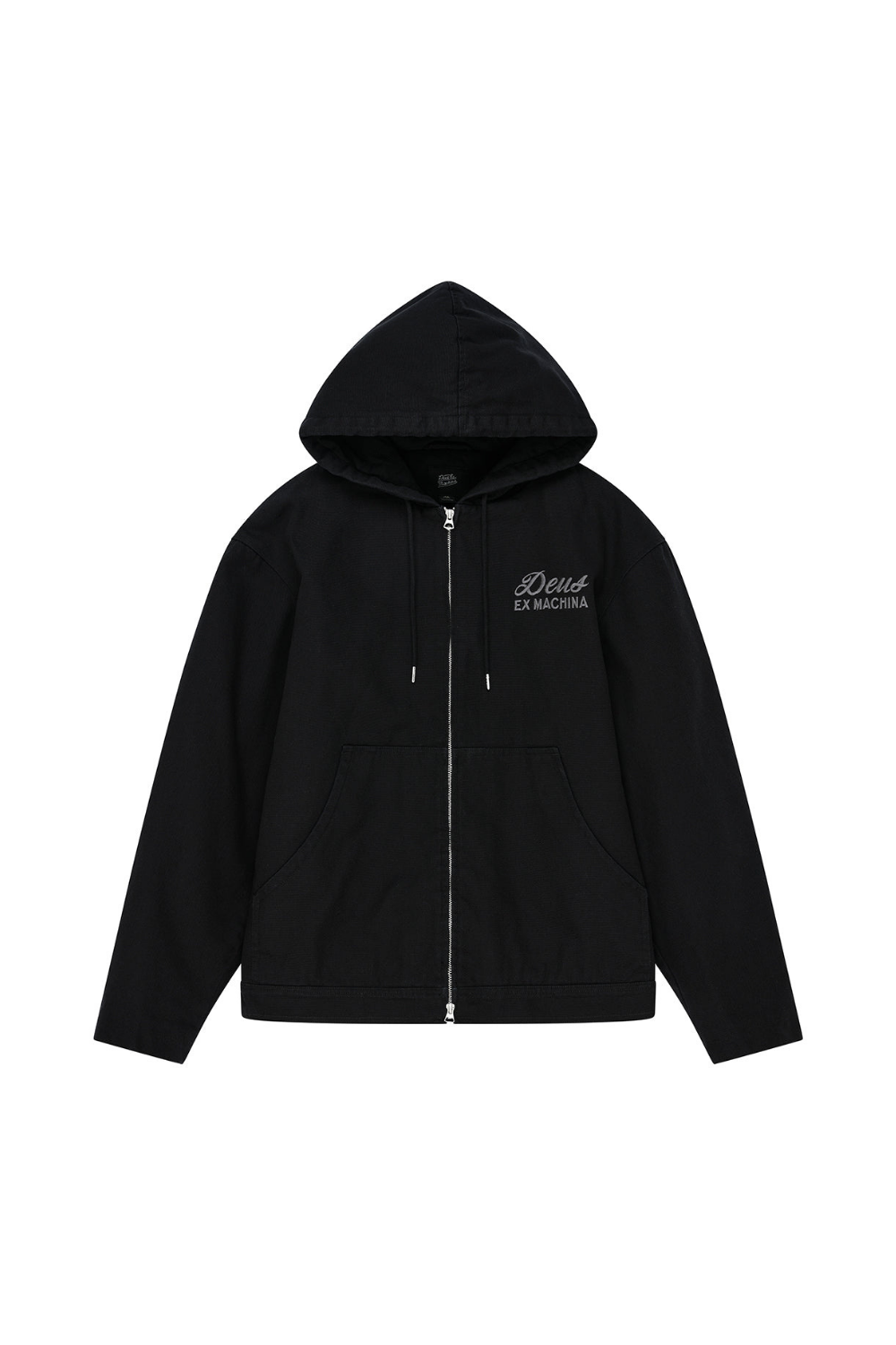 Deus Harajuku Mens Hooded Jacket Black