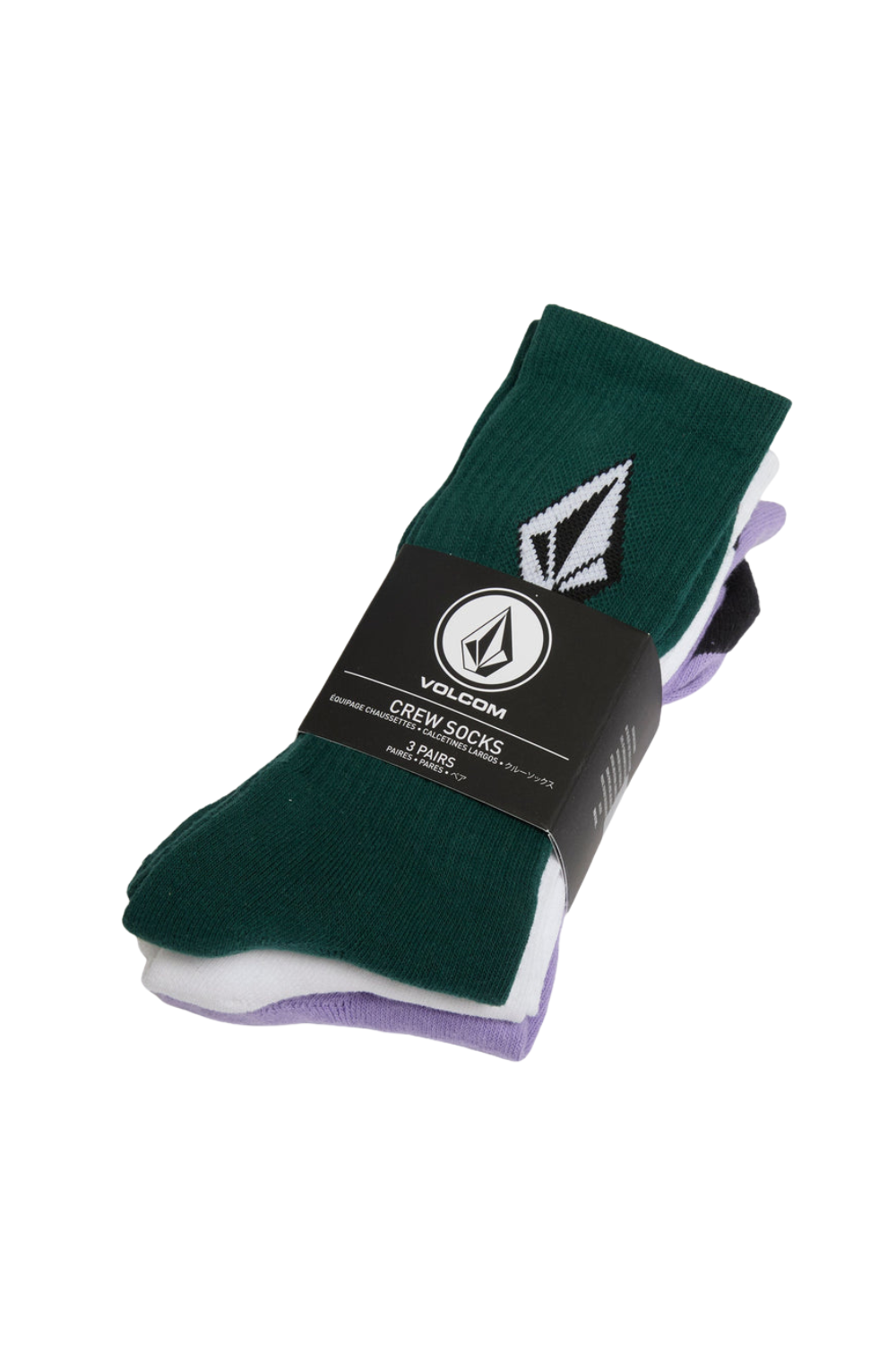 Volcom Full Stone Socks 3 Pack Multi