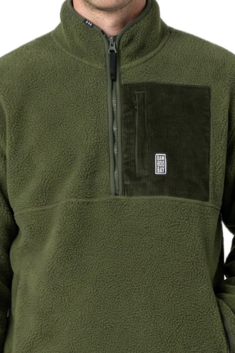 BamBooBay Boulder Fleece Olive