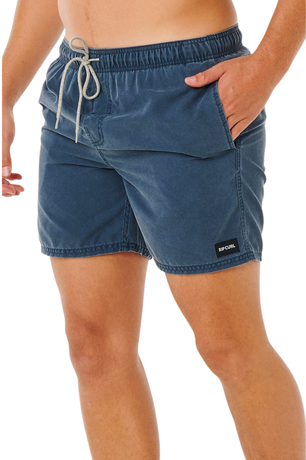 Rip Curl Offset Mens Washed Volley Shorts Navy