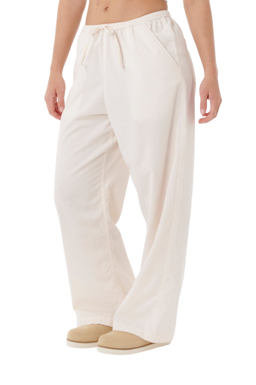Rip Curl Keepsakes Womens Washed Cord Pants Stone