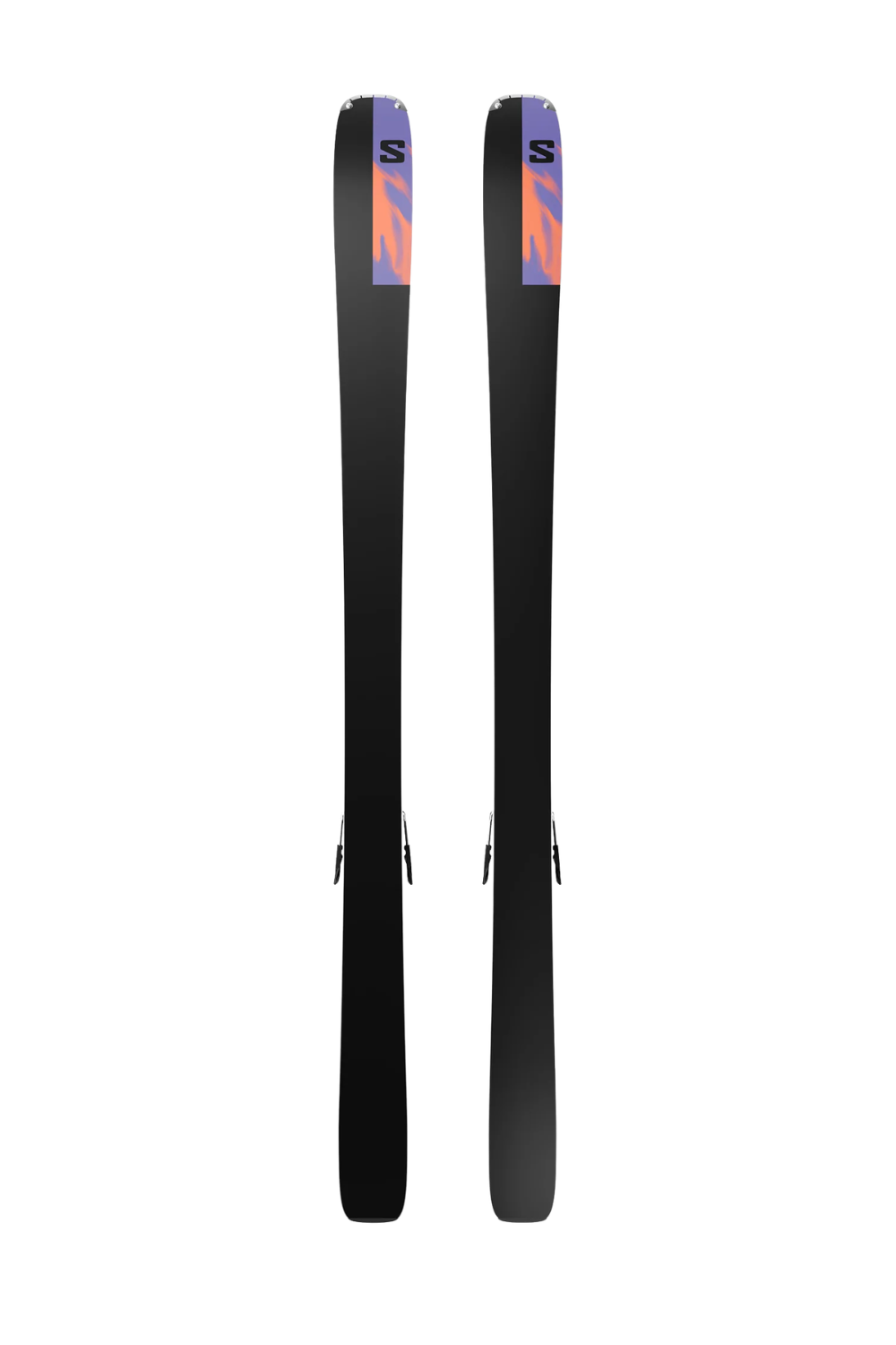 Salomon E Stance 80 Skis + M11 Gw L80 Bindings Kelp/Nasturtium