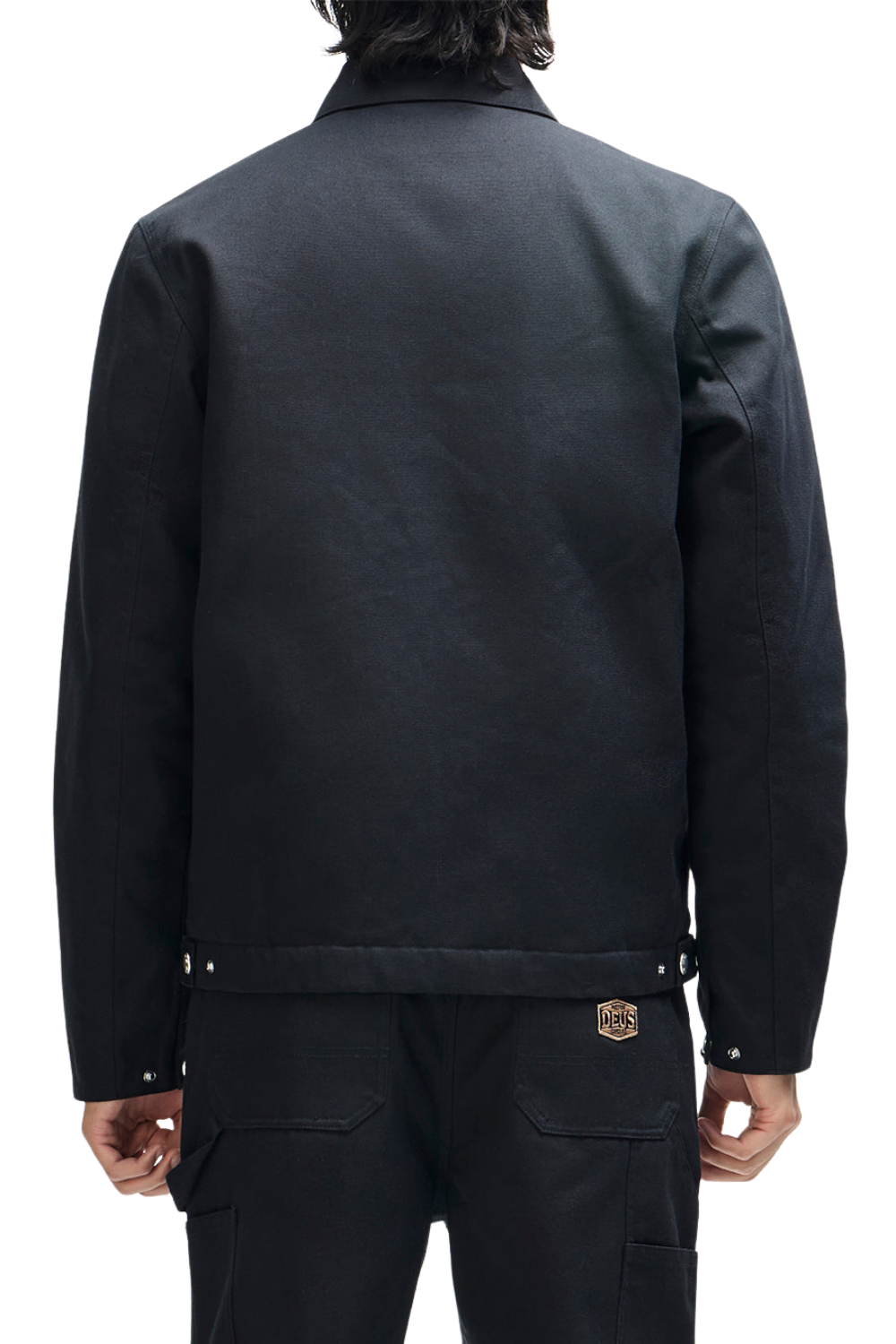 Deus Earls Mens Work Jacket Black