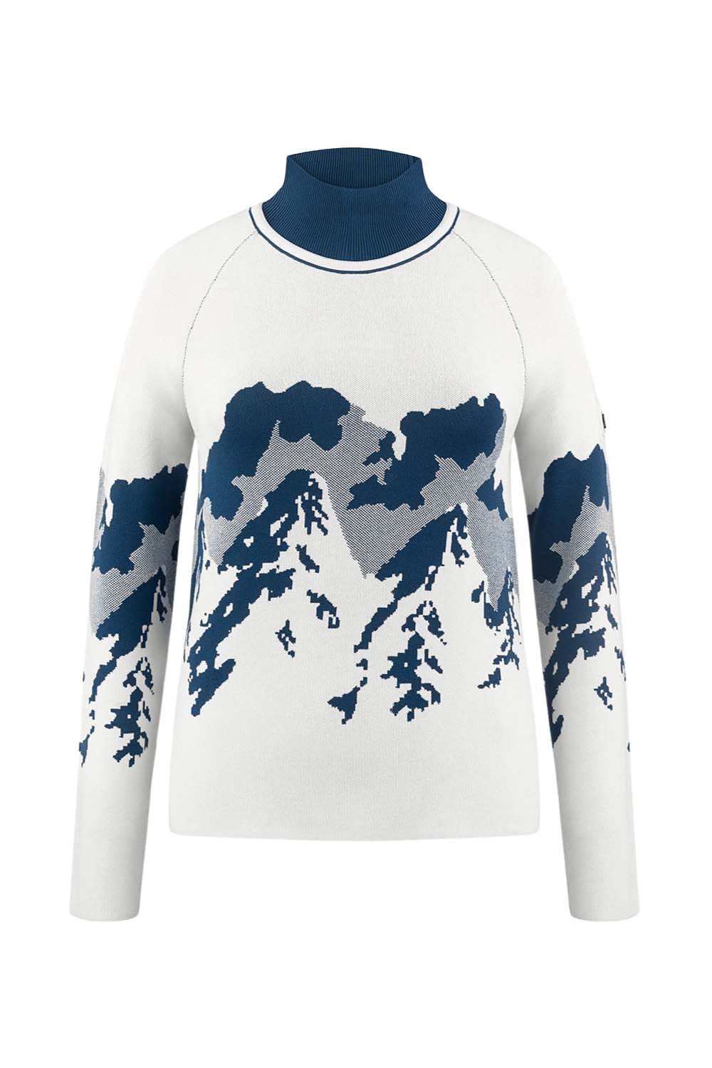 Poirve Blanc Ambre Womens Knit Pullover White