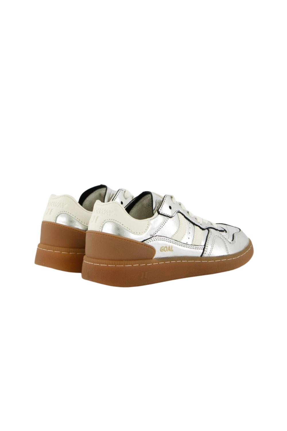 Coolway Goal Womens Shoes Silver Mirror