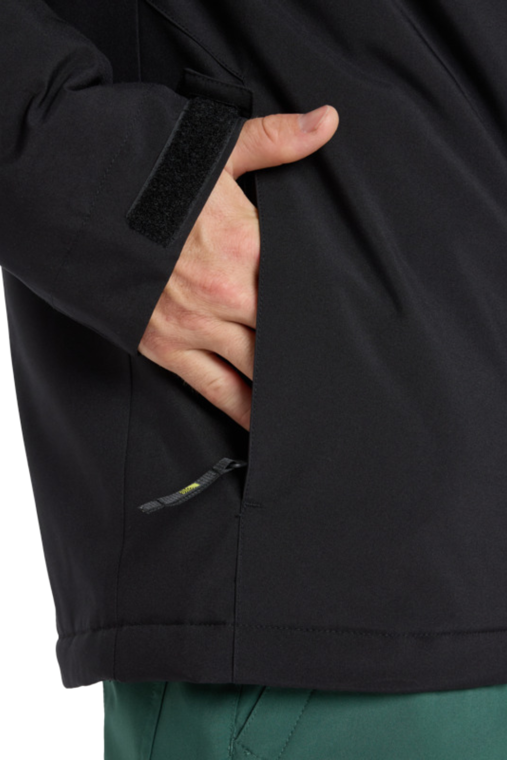 Quiksilver Mens Titano Technical Snow Jacket True Black