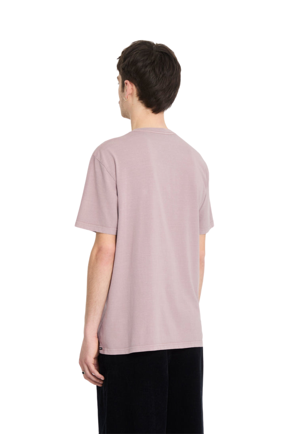 Volcom Solid Stone Mens T-Shirt Bark Brown